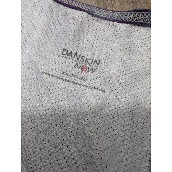 Sz 2X Danskin Workout Racerback Tank OOAK Tie Dye - Picture 5 of 8